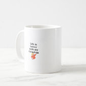 Das Leben ist besser mit meinem Oma Kaffeetasse (Vorderseite Links)