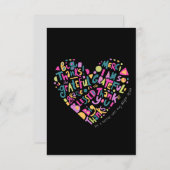 Das Leben ist besser mit meiner Dialysestelle Dankeskarte (Vorne/Hinten)