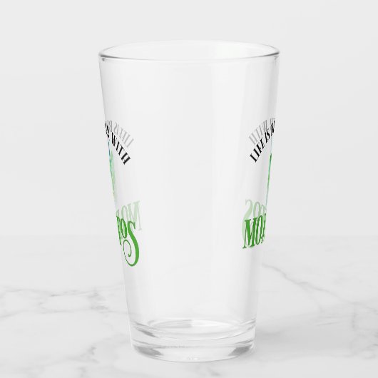 Das Leben ist besser mit Mojitos Glas (Rechts)