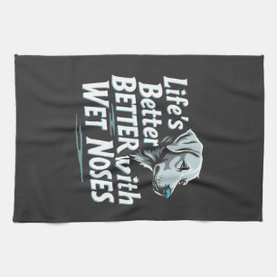 Das Leben ist besser mit Nusssäcken, die sich als  Geschirrtuch