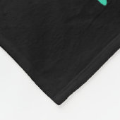 Das Leben ist besser mit Pferden - farbenfrohe Pfe Fleecedecke (Ecke)