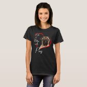 Das Leben ist besser mit Pug T-Shirt (Vorne ganz)