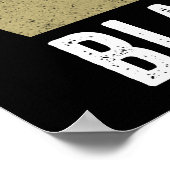 Das Leben ist besser mit Schmiedekunst Poster (Ecke)