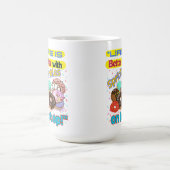 Das Leben ist besser mit Sprinkles oben. Kaffeetasse (Mittel)