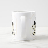 Das Leben ist besser mit Tee Jumbo-Tasse (Rückseite)