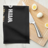 Das Leben ist besser mit Ziegen, Ziegen und mehr Geschirrtuch (Viertel Falte)