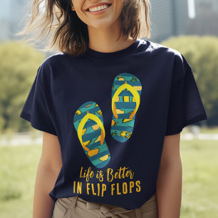Das Leben ist besser Sommerbewunderung - individue Tri-Blend Shirt