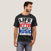 Das Leben ist besser T-Shirt (Vorne ganz)