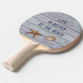 Das Leben ist besser Tischtennis Schläger (Vorderseite)