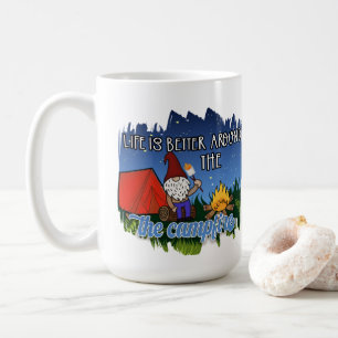 Das Leben ist besser um das Campfeuer herum Kaffeetasse