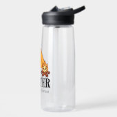 Das Leben ist besser um ein Campfeuer herum Trinkflasche (Links)