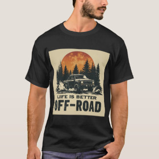 Das Leben ist besser weg - Abenteuer T-Shirt