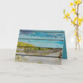 Das Leben ist besser, wenn am Meer, unsichtbare No Karte (Gelbe Blume)