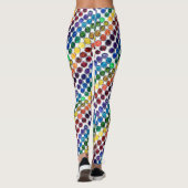 Das Leben ist besser, wenn der Glitzer persönliche Leggings (Rückseite)