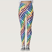 Das Leben ist besser, wenn der Glitzer persönliche Leggings (Vorderseite)