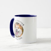 Das Leben ist besser, wenn ein Hundeponierangebot Tasse (Vorderseite Links)