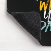 Das Leben ist besser, wenn man sonnige Tänzerin ta Mousepad (Ecke)