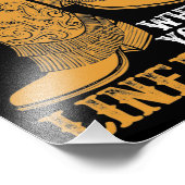 Das Leben ist besser, wenn man Tanz ausrichten kan Fotodruck (Ecke)