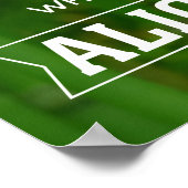 Das Leben ist besser, wenn man Zen Chiro ausrichte Poster (Ecke)