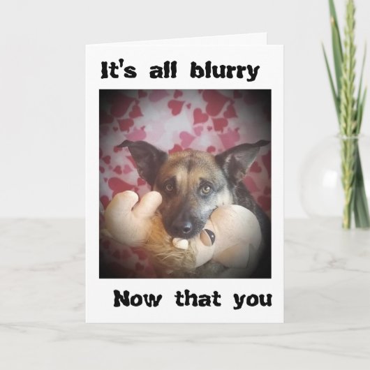 DAS LEBEN IST **BLURRY** JETZT, DASS "SIE GLEICH S KARTE (Vorderseite)