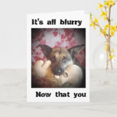 DAS LEBEN IST **BLURRY** JETZT, DASS "SIE GLEICH S KARTE (Gelbe Blume)