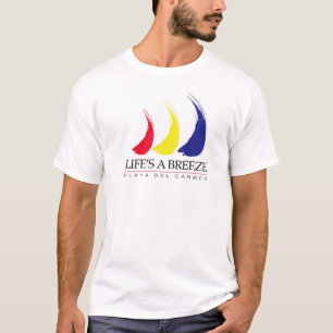 Das Leben ist Breeze®_Paint-The-Wind_Playa Del T-Shirt