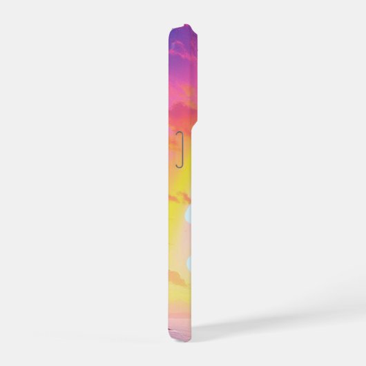 Das Leben ist BUNT iPhone Hülle (Rechte Seite)