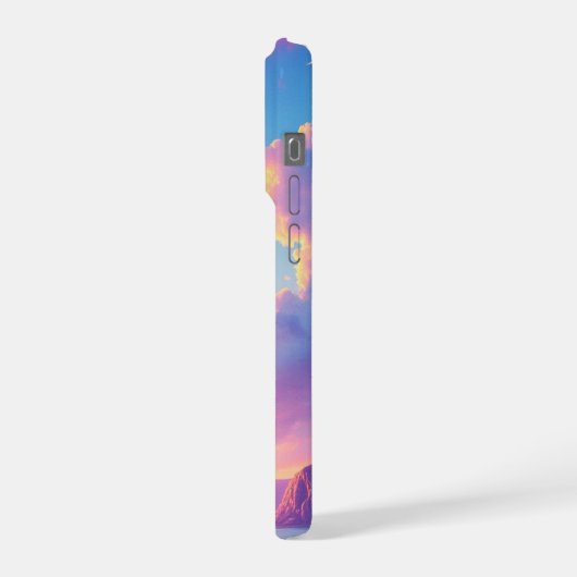 Das Leben ist BUNT iPhone Hülle (Linke Seite)