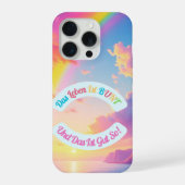 Das Leben ist BUNT iPhone Hülle (Rückseite)