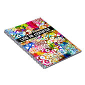 Das Leben ist bunt Notizblock (Rechte Seite)