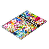 Das Leben ist bunt Notizblock (Linke Seite)