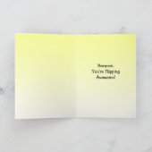 Das Leben ist Butter, wenn wir gemeinsam Kokett si Karte (Innenseite)