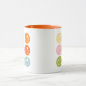 Das Leben ist Cool glücklich lächelnd Gesicht Emoj Tasse (Zentrum)