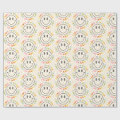 Das Leben ist Cool und lächelt. Geschenkpapier (Flach)