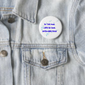 Das Leben ist cooler runder Knopf Button (Beispiel)