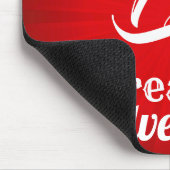 Das Leben ist das Bestste Abenteuer Mousepad (Ecke)