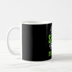 Das Leben ist das Kurze Spiel Pickleball Paddle Sp Kaffeetasse