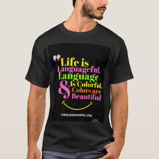 Das Leben ist das Languageful T-Shirt