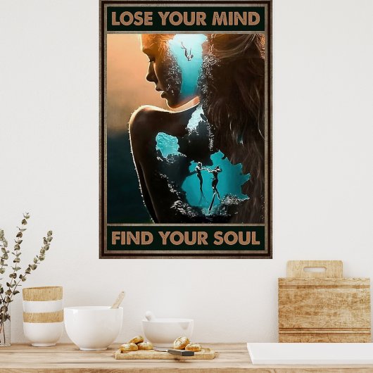 Das Leben ist das, was du backst Poster (Küche)