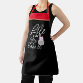 Das Leben ist das, was du ihm Bake's Funny Schürze (InSitu)