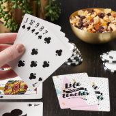 Das Leben ist der beste Lehrer Spielkarten (In Situ)