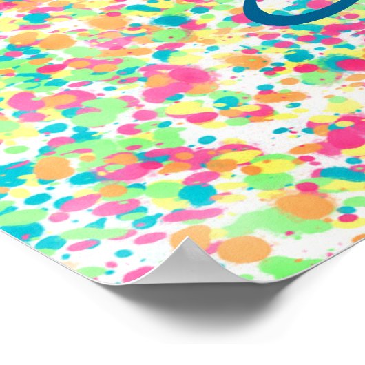 "Das Leben ist die Kunst, ohne einen Radierer zeic Poster (Ecke)