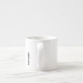 Das Leben ist die Lifein-Expresso-Tasse Espressotasse (Rückseite)