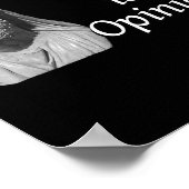 Das Leben ist die Meinung - Marcus Aurelius stoisc Poster (Ecke)