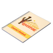 Das Leben ist ein Abenteuer der Wüste Notizblock (Linke Seite)