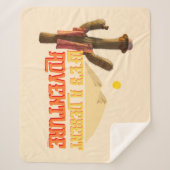 Das Leben ist ein Abenteuer der Wüste Sherpadecke (Vorderseite)