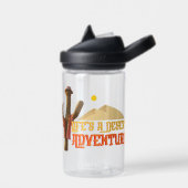 Das Leben ist ein Abenteuer der Wüste Trinkflasche (Links)