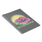 Das Leben ist ein Abenteuer Notizblock (Rechte Seite)