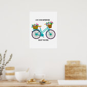 Das Leben ist ein Abenteuer Poster (Küche)