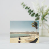 Das Leben ist ein Abenteuer Postkarte (Stehend Vorderseite)